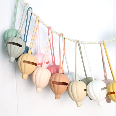 BPA Free Safe Silicone Pacifier Case Holder Hot Air Balloon Shape pacifier pouch