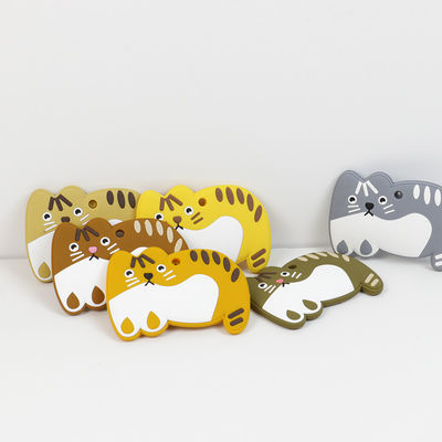 Animal Cat Kitten Silicone Baby Teether BPA Free For Toddler Teething