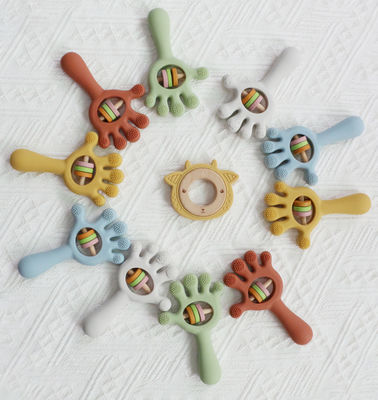 Lightweight Silicone Baby Toys - 45.2g Customization Available