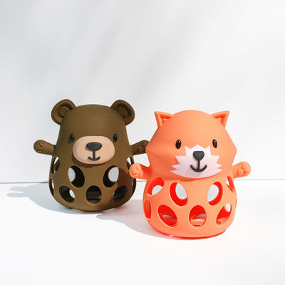 PAISEN Bear Teething Glove Unisex Custom BPA-Free Newborn Gifts Cute Animal Shaped Silicone Teething Toys Soft Baby Teethers