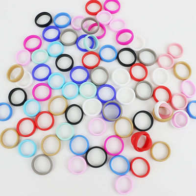 Quality  BPA Free Food Grade Silicone Rubber O Rings Chewable For Children Girls factory