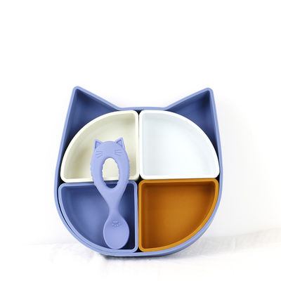 New Arrival Baby Spoon Food Grade Silicone Spoon With Toddler Eco Friendly Kids Feeding Baby Animal Style Silicone Spoon