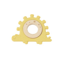 Multi Color Silicone Children Wooden Toys Wristband For Infant