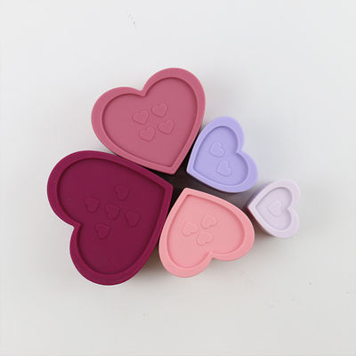 Toddler Educational Silicone Stacking Blocks With Star Heart Flower Shape