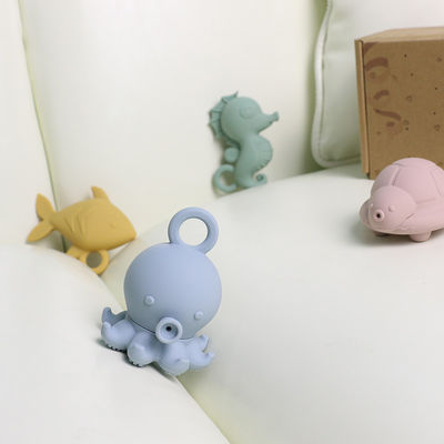 Animal Shape Silicone Bath Toys Spraying Water For Toddler Kids Gift
