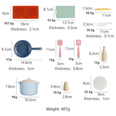 2023 New Non Toxic BPA Free Baby Silicone Toys For Play House Kitchen Cooking