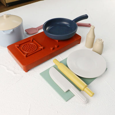 2023 New Non Toxic BPA Free Baby Silicone Toys For Play House Kitchen Cooking