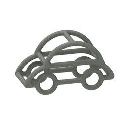 Car Shape Baby Silicone Toys Multi Color Food Grade Nontoxic Material