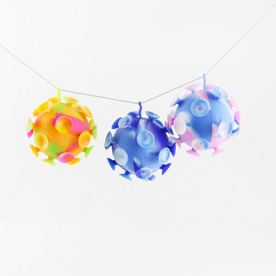 Multi Colored Baby Silicone Toys Suction Cup Ball For Children Party