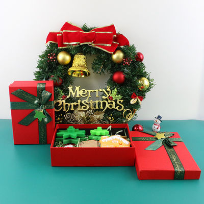 BPA Free Baby Silicone Toys , Christmas Tree Stacker For Kids Teether
