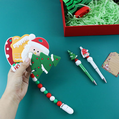BPA Free Baby Silicone Toys , Christmas Tree Stacker For Kids Teether