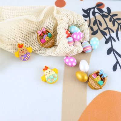 Egg Shape DIY Silicone Teething Bead Chewable For Necklace Making