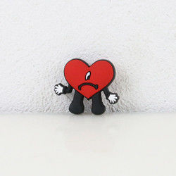 Bad Bunny Custom Silicone Focal Beads Food Grade Material For Pen Making