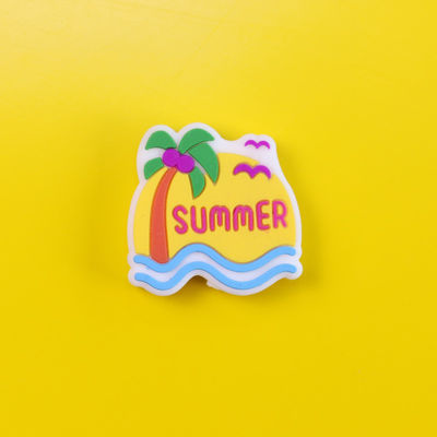 Custom Teething Silicone Beads With Summer Sunglasses Bikini Swimsuit Shape