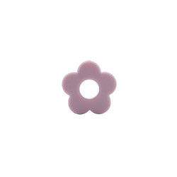 Flower Holes Silicone Teething Bead 4.5cm For DIY Pacifier Clip Chew Necklace