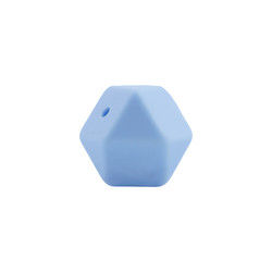 17mm Hexagon Silicone Teething Bead Eco Friendly Safety Chewable For Baby Teething