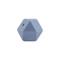 17mm Hexagon Silicone Teething Bead Eco Friendly Safety Chewable For Baby Teething