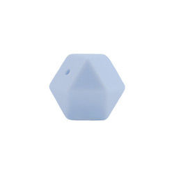17mm Hexagon Silicone Teething Bead Eco Friendly Safety Chewable For Baby Teething