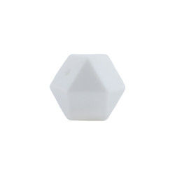17mm Hexagon Silicone Teething Bead Eco Friendly Safety Chewable For Baby Teething