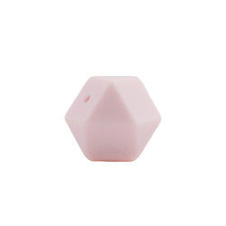 17mm Hexagon Silicone Teething Bead Eco Friendly Safety Chewable For Baby Teething