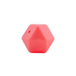 17mm Hexagon Silicone Teething Bead Eco Friendly Safety Chewable For Baby Teething