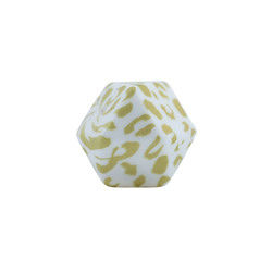 17mm Hexagon Silicone Teething Bead Eco Friendly Safety Chewable For Baby Teething