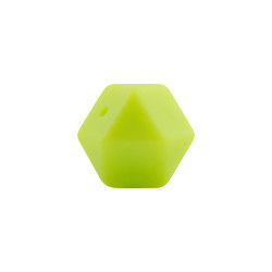 17mm Hexagon Silicone Teething Bead Eco Friendly Safety Chewable For Baby Teething