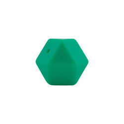 17mm Hexagon Silicone Teething Bead Eco Friendly Safety Chewable For Baby Teething