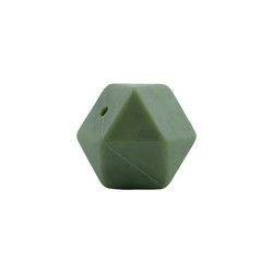 17mm Hexagon Silicone Teething Bead Eco Friendly Safety Chewable For Baby Teething