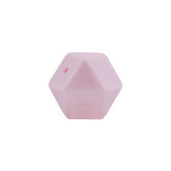 17mm Hexagon Silicone Teething Bead Eco Friendly Safety Chewable For Baby Teething
