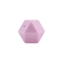 17mm Hexagon Silicone Teething Bead Eco Friendly Safety Chewable For Baby Teething
