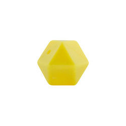 17mm Hexagon Silicone Teething Bead Eco Friendly Safety Chewable For Baby Teething