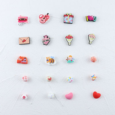 Pink Jewelry Silicone Teething Bead Non Toxic For Baby DIY Gift