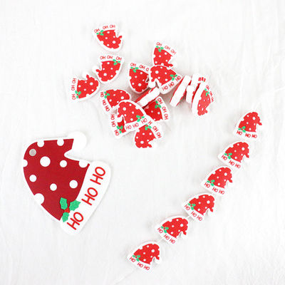 Mini Food Grade Christmas Silicone Beads For DIY Pacifier Chain Necklace