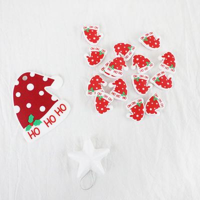 Mini Food Grade Christmas Silicone Beads For DIY Pacifier Chain Necklace