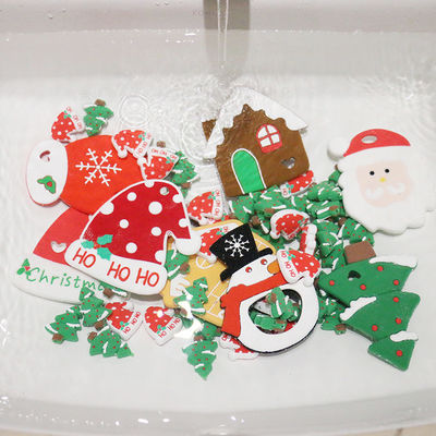 Mini Food Grade Christmas Silicone Beads For DIY Pacifier Chain Necklace
