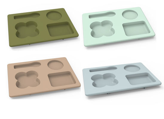 Multi Functional Silicone Tableware Set Unbreakable For Children Toddlers