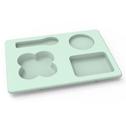 Multi Functional Silicone Tableware Set Unbreakable For Children Toddlers