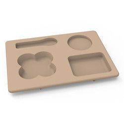 Multi Functional Silicone Tableware Set Unbreakable For Children Toddlers