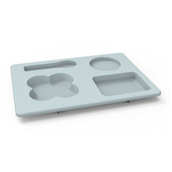 Multi Functional Silicone Tableware Set Unbreakable For Children Toddlers