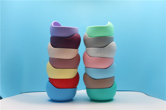 Eco Friendly Silicone Bowl Set Round Shape For Family Travel OEM