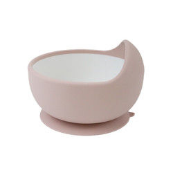 Custom BPA Free Baby Food Bowl Set , Food Grade Suction Baby Silicone Bowl