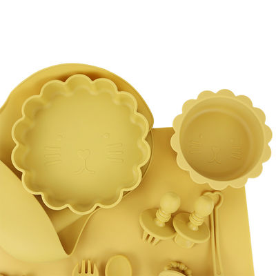 Suction Silicone Bowl Set BPA Free PVC Free For Unisex Infant Kids