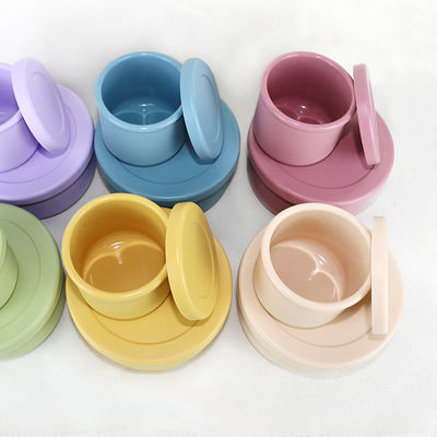 BPA Free Silicone Bowl Set , Silicone Bento Boxes With Customized Logo