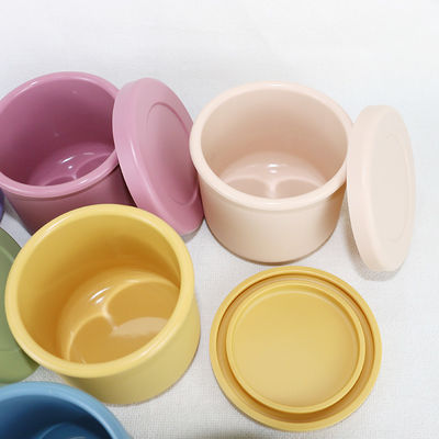 BPA Free Silicone Bowl Set , Silicone Bento Boxes With Customized Logo