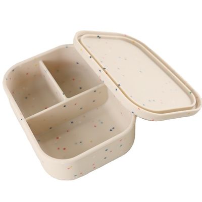 800ml 1200ml Collapsible Silicone Lunch Box For Outdoor Office Bento