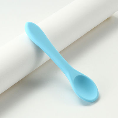 Safe BPA Free Silicone Infant Spoons Non Toxic Microwaveable