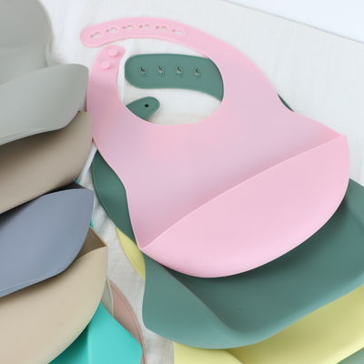 Personalised Silicone Baby Bib Durable For Baby Toddler Feeding