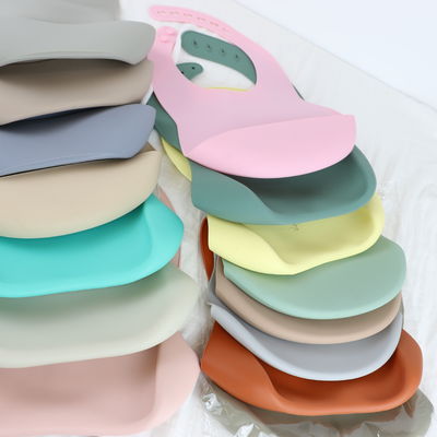 Personalised Silicone Baby Bib Durable For Baby Toddler Feeding