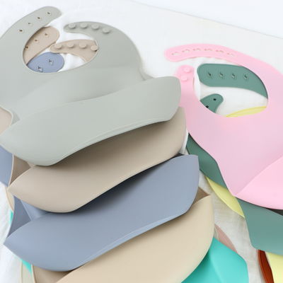 Personalised Silicone Baby Bib Durable For Baby Toddler Feeding